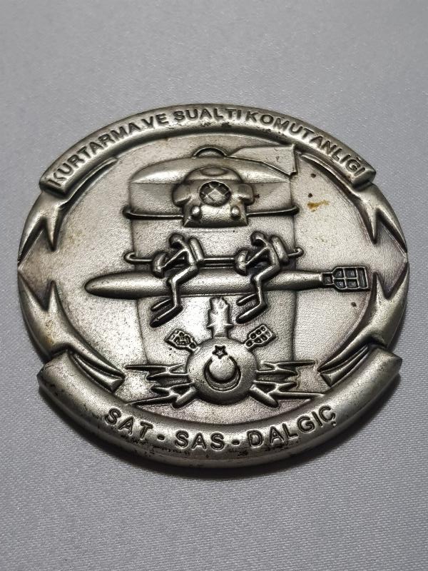 SAT - SAS - DALGIÇ KURTARMA VE SUALTI KOMUTANLIĞI NADİR MADALYA