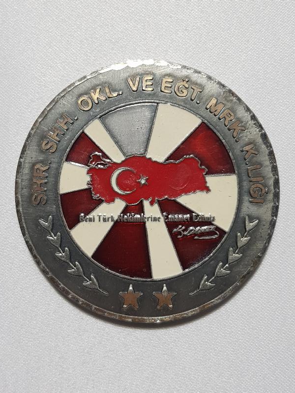 SHR. SHH. OKL. VE EĞT. MRK. K.LIĞI NADİR MADALYA