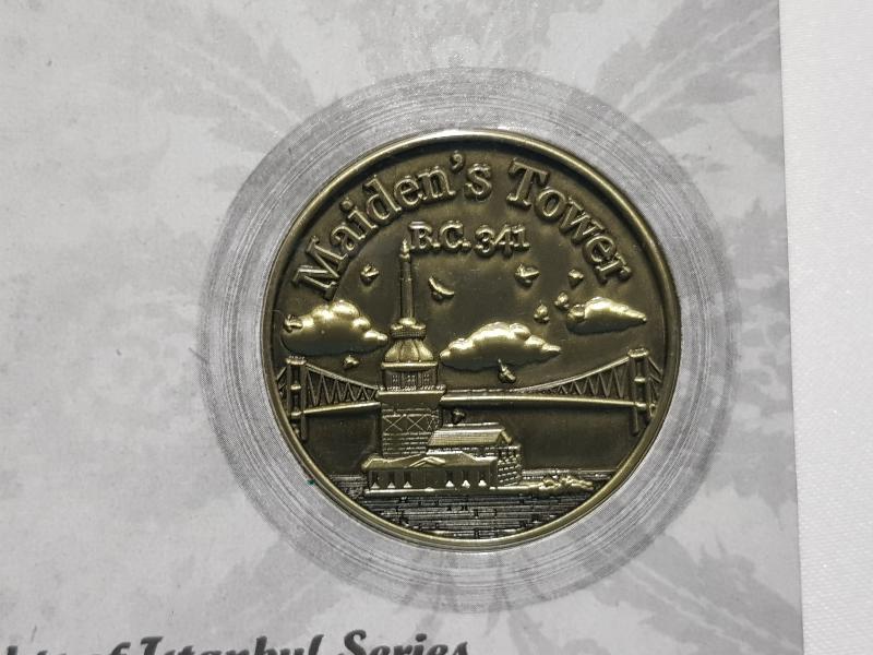 KIZ KULESİ HATIRA MADALYA