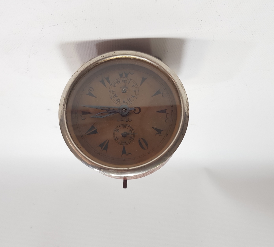 OSMANLI DÖNEMİ AY YILDIZLI MASA SAATİ