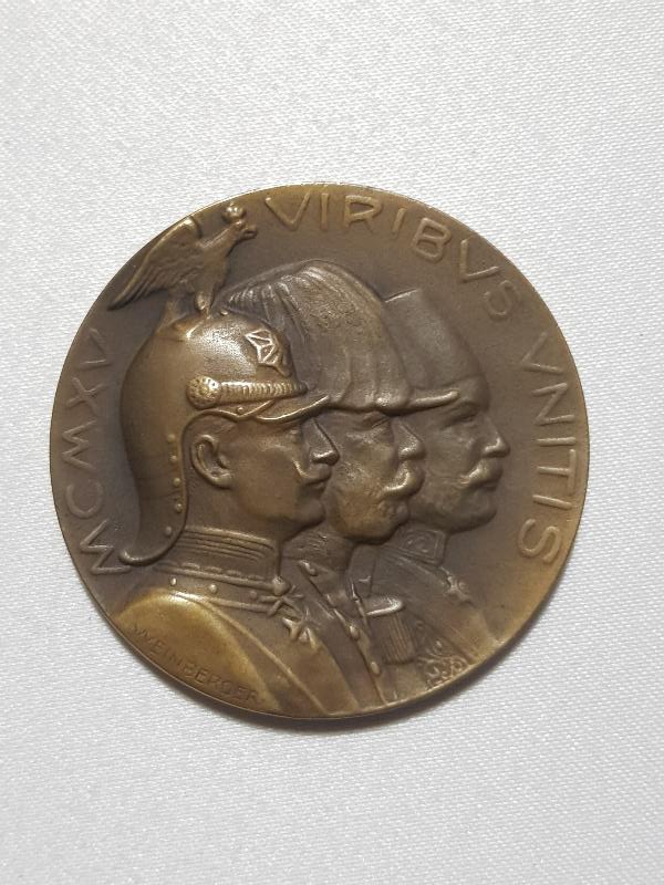 1. DÜNYA SAVAŞI ÇOK NADİR İTTİFAK MADALYA