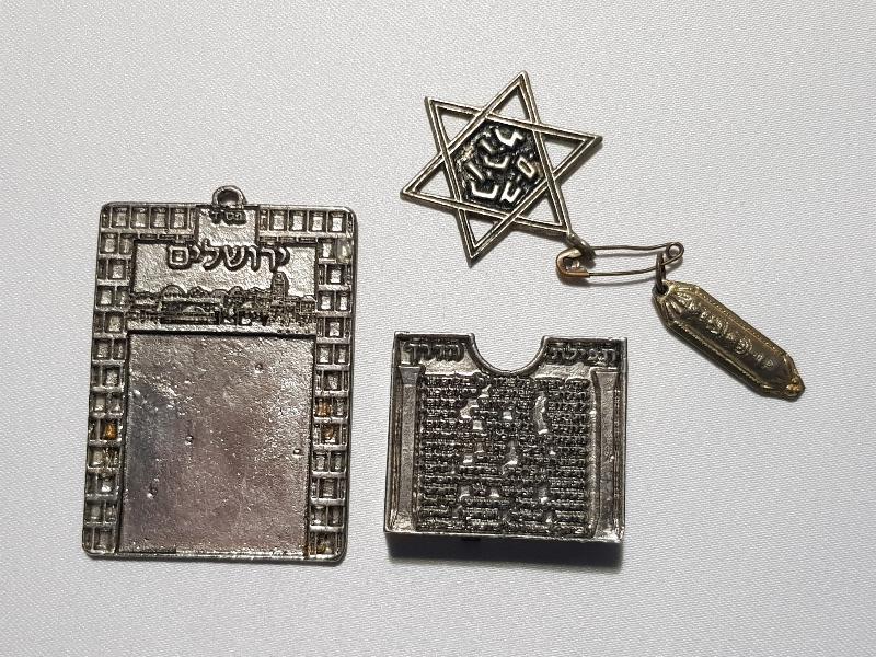 3 ADET ANTİKA YAHUDİ NAZARLIK