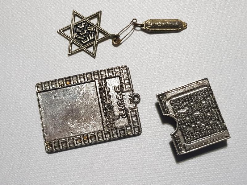 3 ADET ANTİKA YAHUDİ NAZARLIK