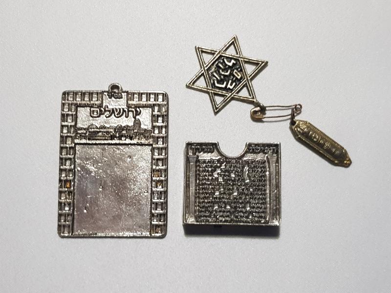 3 ADET ANTİKA YAHUDİ NAZARLIK