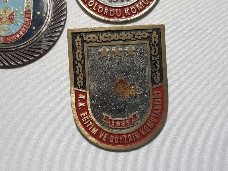 5 ADET ASKERİ BRÖVE VE MADALYA