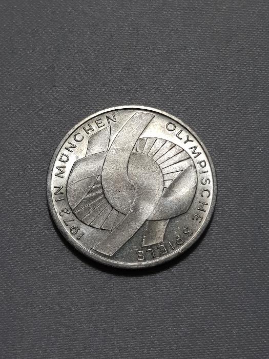 1972 MÜNİH OLİMPİYATLARI HATIRA PARA GÜMÜŞ 10 MARK