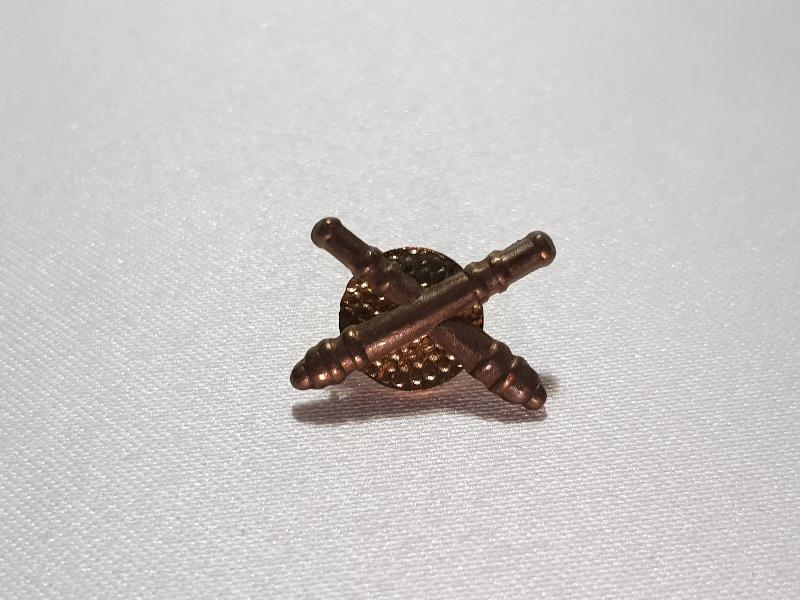 1. DÜNYA SAVAŞI TOPÇU SUBAY ROZETİ