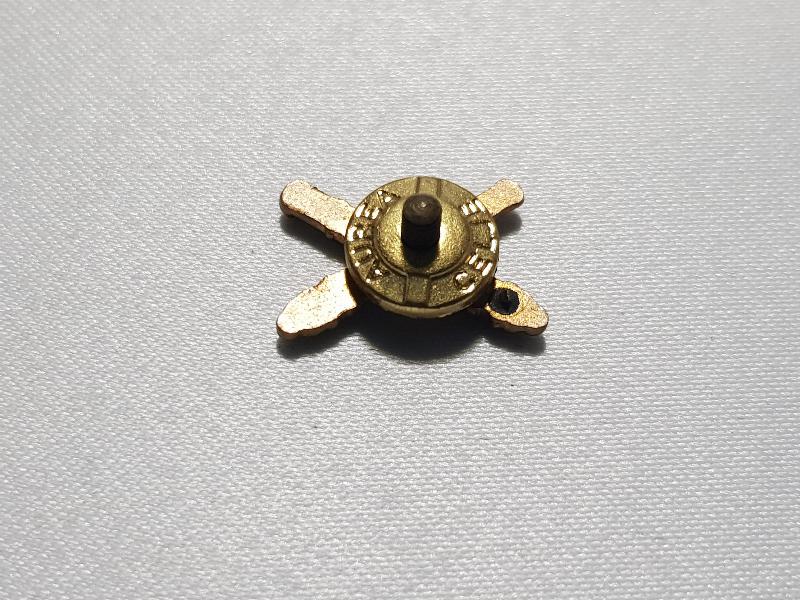 1. DÜNYA SAVAŞI TOPÇU SUBAY ROZETİ