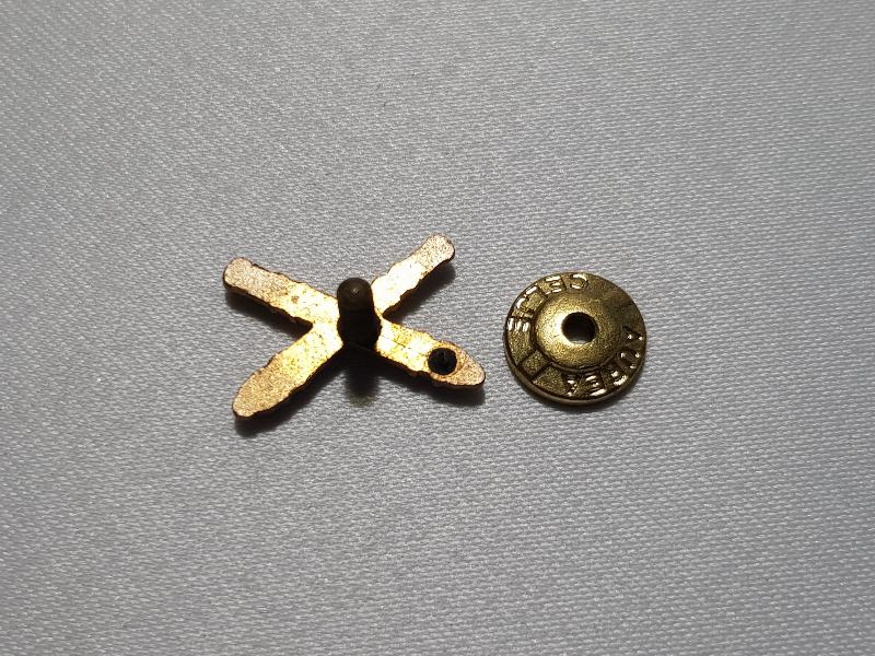 1. DÜNYA SAVAŞI TOPÇU SUBAY ROZETİ