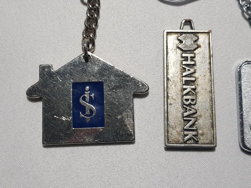 3 ADET BANKA ANAHTARLIĞI