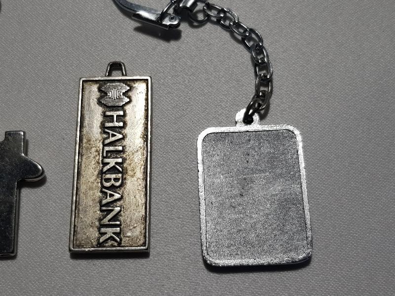 3 ADET BANKA ANAHTARLIĞI