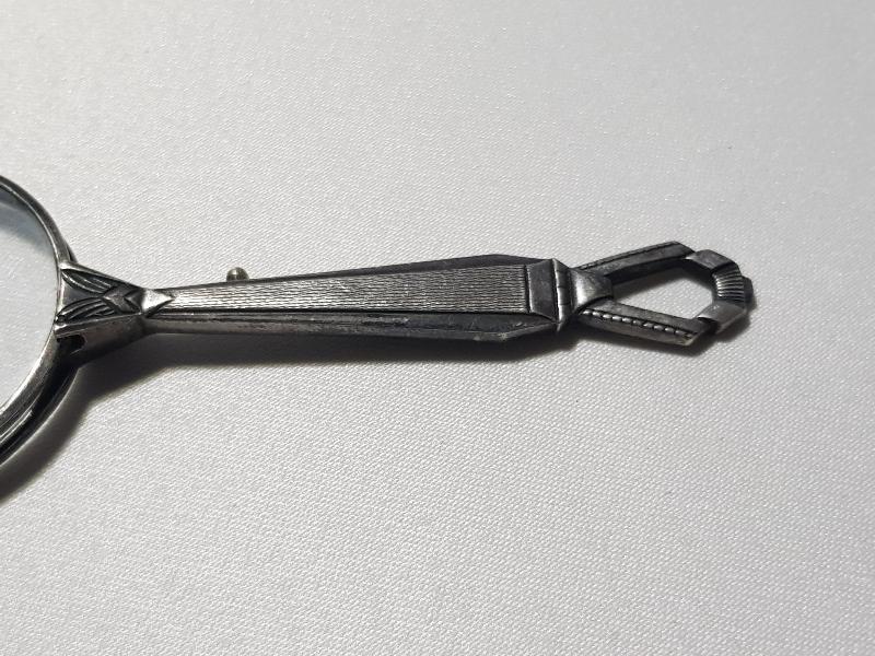 OSMANLI DÖNEMİ GÜMÜŞ OKUMA GÖZLÜĞÜ - OPERA GÖZLÜĞÜ