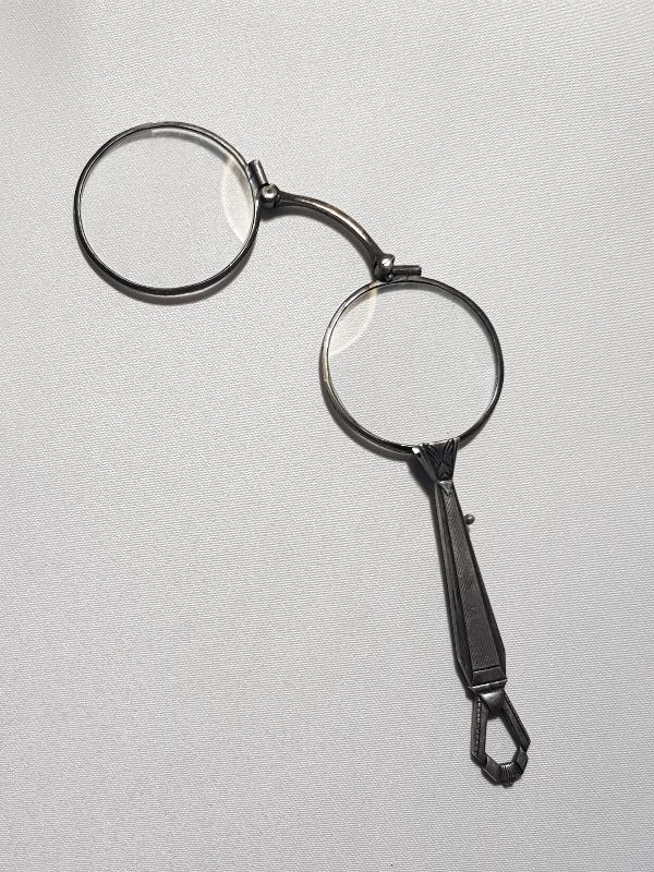 OSMANLI DÖNEMİ GÜMÜŞ OKUMA GÖZLÜĞÜ - OPERA GÖZLÜĞÜ