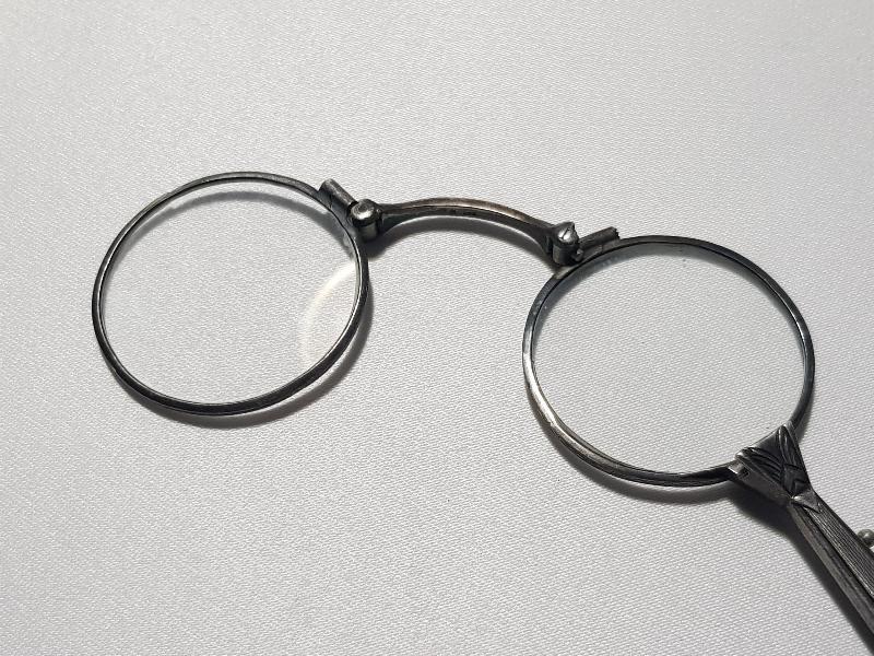 OSMANLI DÖNEMİ GÜMÜŞ OKUMA GÖZLÜĞÜ - OPERA GÖZLÜĞÜ