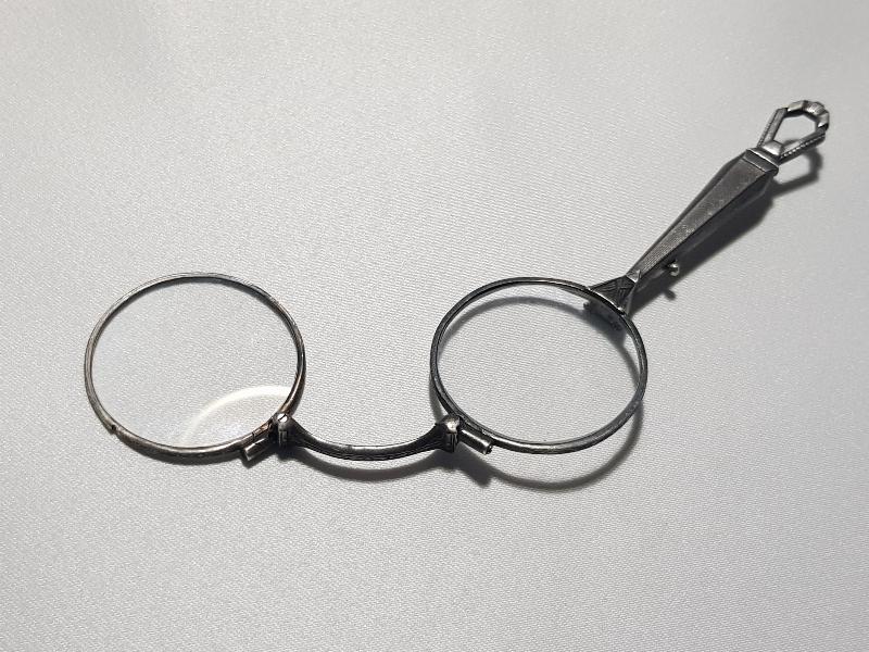 OSMANLI DÖNEMİ GÜMÜŞ OKUMA GÖZLÜĞÜ - OPERA GÖZLÜĞÜ