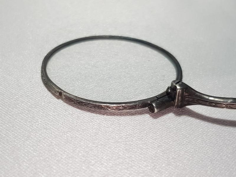 OSMANLI DÖNEMİ GÜMÜŞ OKUMA GÖZLÜĞÜ - OPERA GÖZLÜĞÜ