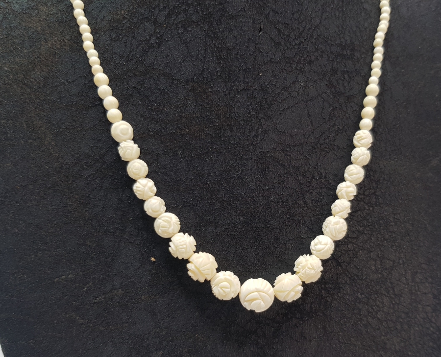 ANTİKA FİLDİŞİ GERDANLIK