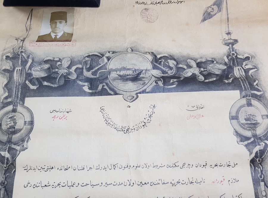 OSMANLI DÖNEMİ ÇOK NADİR GEMİ KAPTANI DİPLOMASI