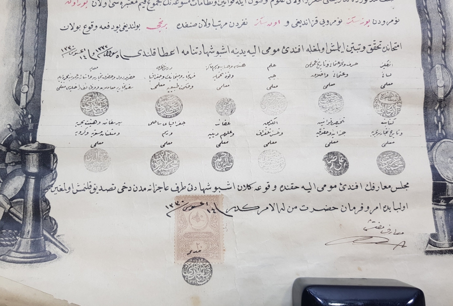 OSMANLI DÖNEMİ ÇOK NADİR GEMİ KAPTANI DİPLOMASI