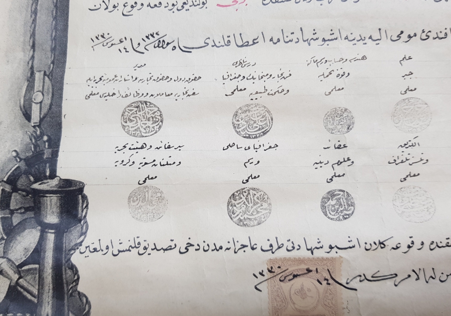 OSMANLI DÖNEMİ ÇOK NADİR GEMİ KAPTANI DİPLOMASI