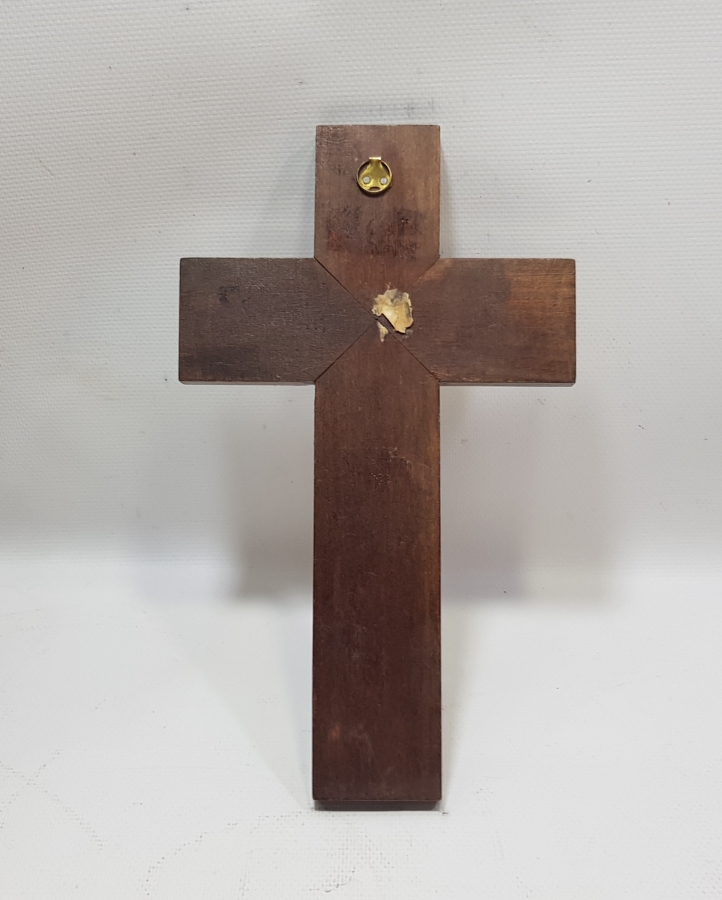 ANTİKA HIRİSTİYAN İŞİ ÇARMIHA GERİLMİŞ HAZRETİ İSA HAYKELİ