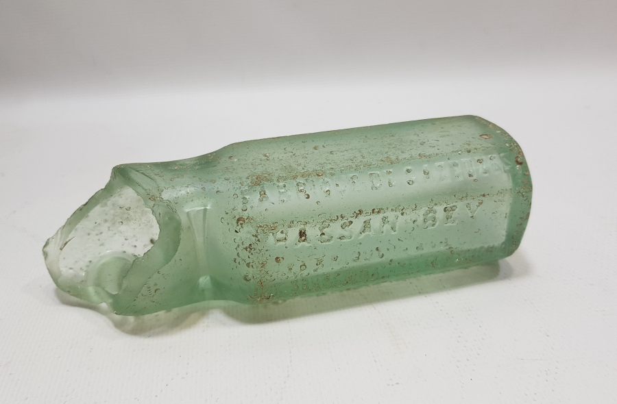 OSMANLI DÖNEMİ HASAN BEY GAZOZ ŞİŞESİ