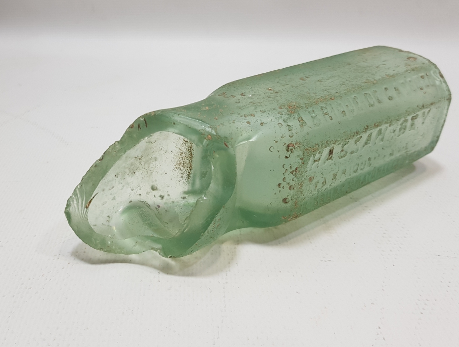 OSMANLI DÖNEMİ HASAN BEY GAZOZ ŞİŞESİ