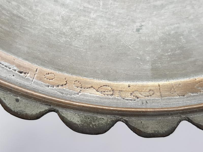 OSMANLI DÖNEMİ SURRE ALAYI EMİNİNE AİT BAKIR TABAK