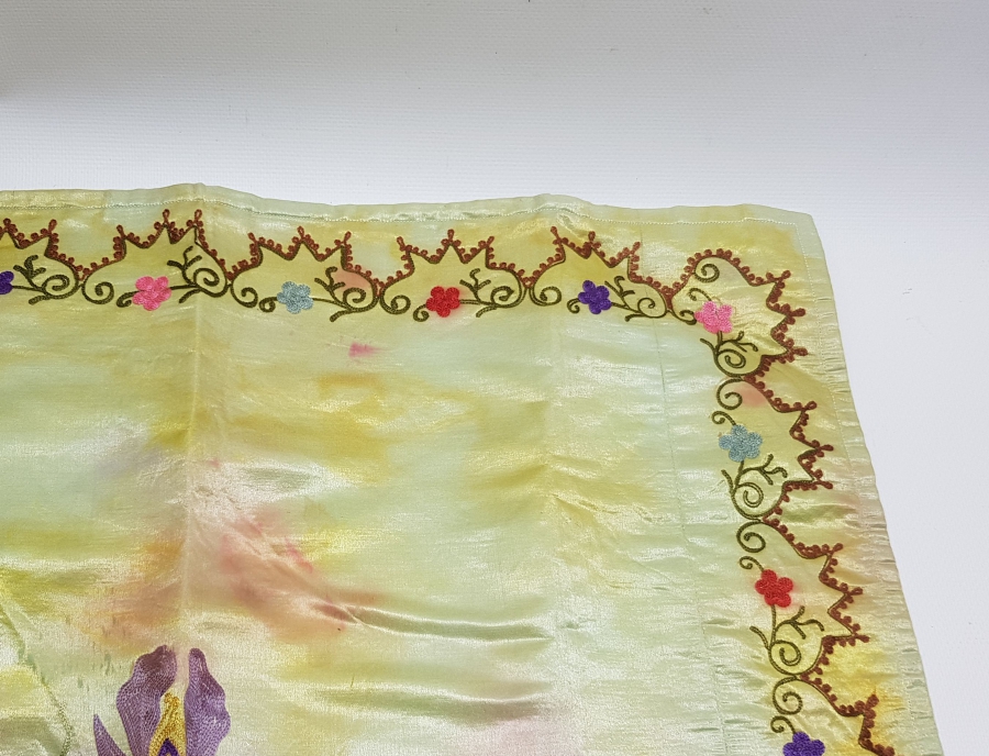 OSMANLI DÖNEMİ İPEK ATLAS GELİN BOHÇASI