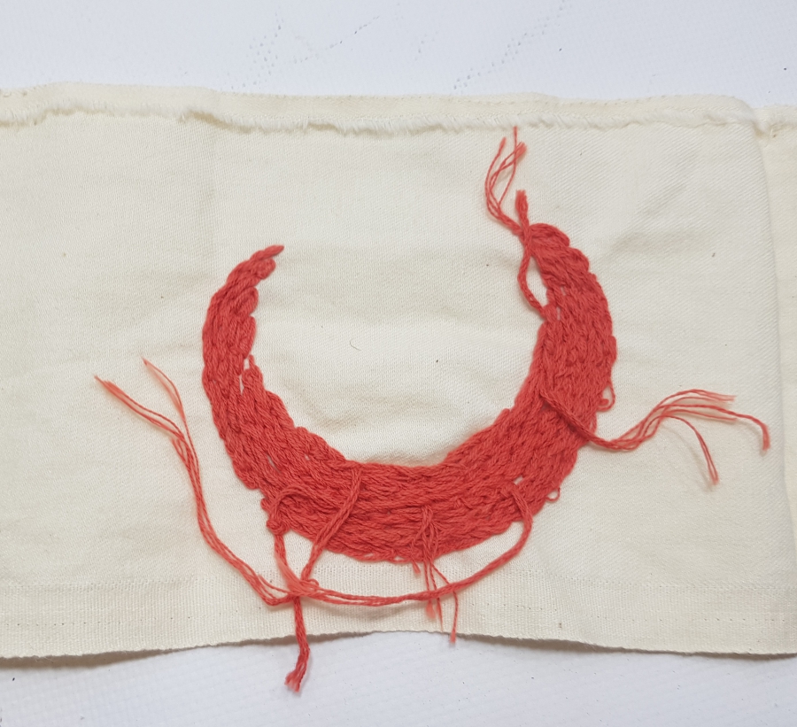 1930LARDAN KIZILAY İLK YARDIM KOL BANDI