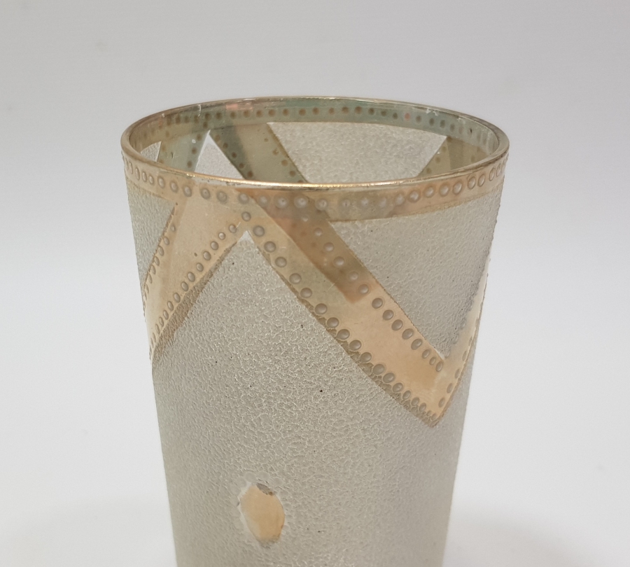 OSMANLI DÖNEMİ NADİR FORMDA ŞERBET BARDAĞI