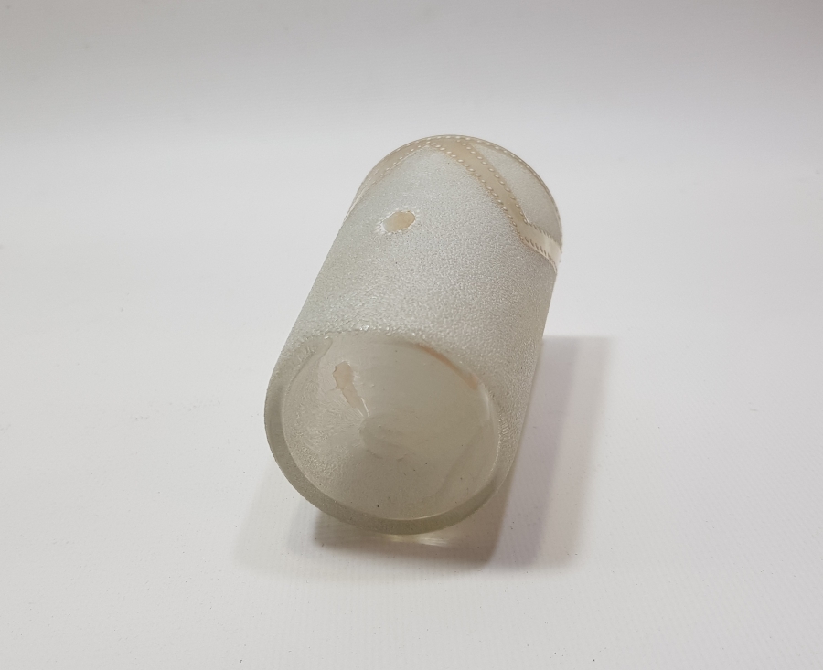 OSMANLI DÖNEMİ NADİR FORMDA ŞERBET BARDAĞI