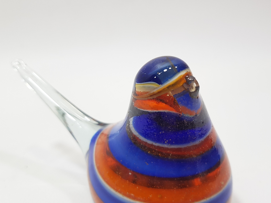 ANTİKA MURANO KUŞ BİBLOSU