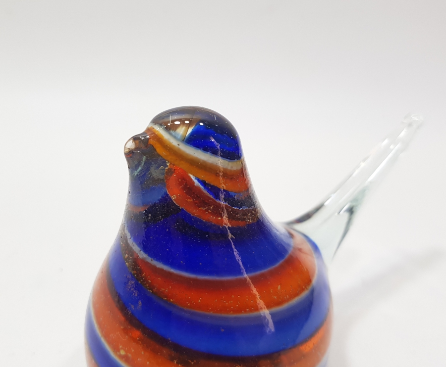 ANTİKA MURANO KUŞ BİBLOSU