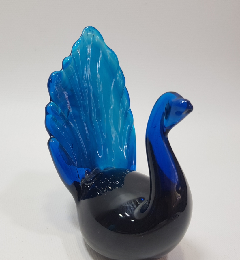 ANTİKA MURANO TAVUSKUŞU BİBLO