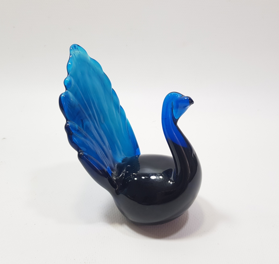 ANTİKA MURANO TAVUSKUŞU BİBLO