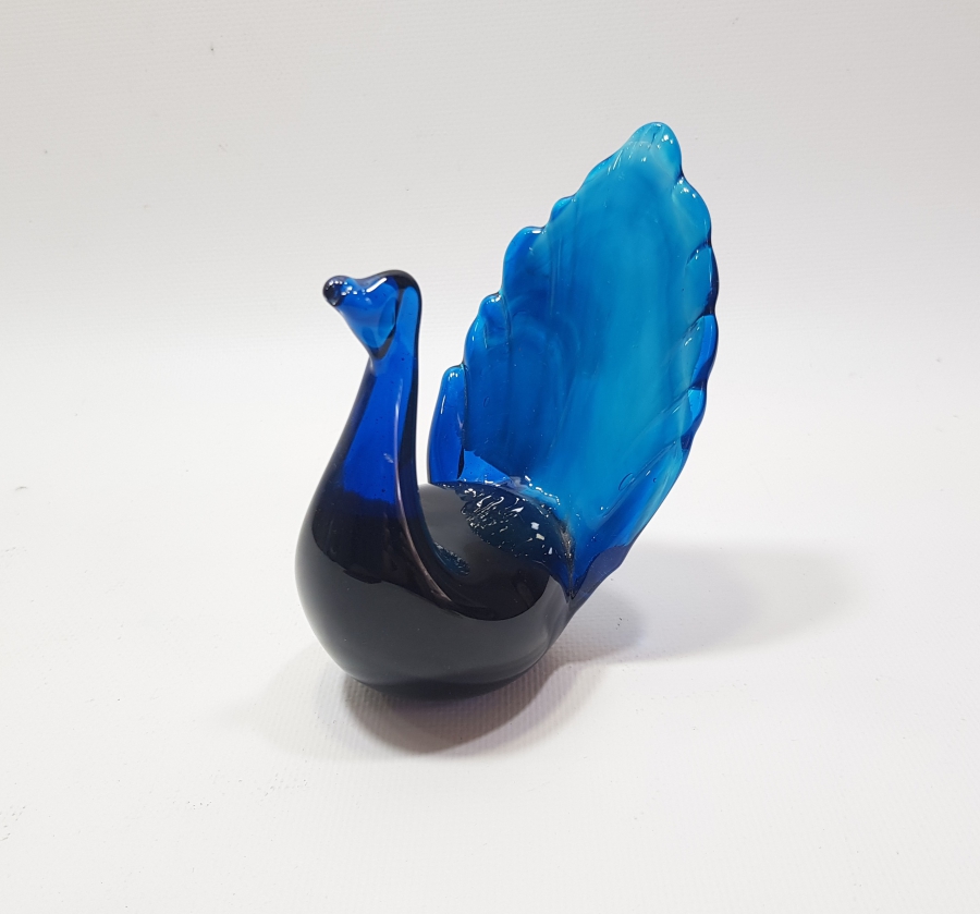 ANTİKA MURANO TAVUSKUŞU BİBLO