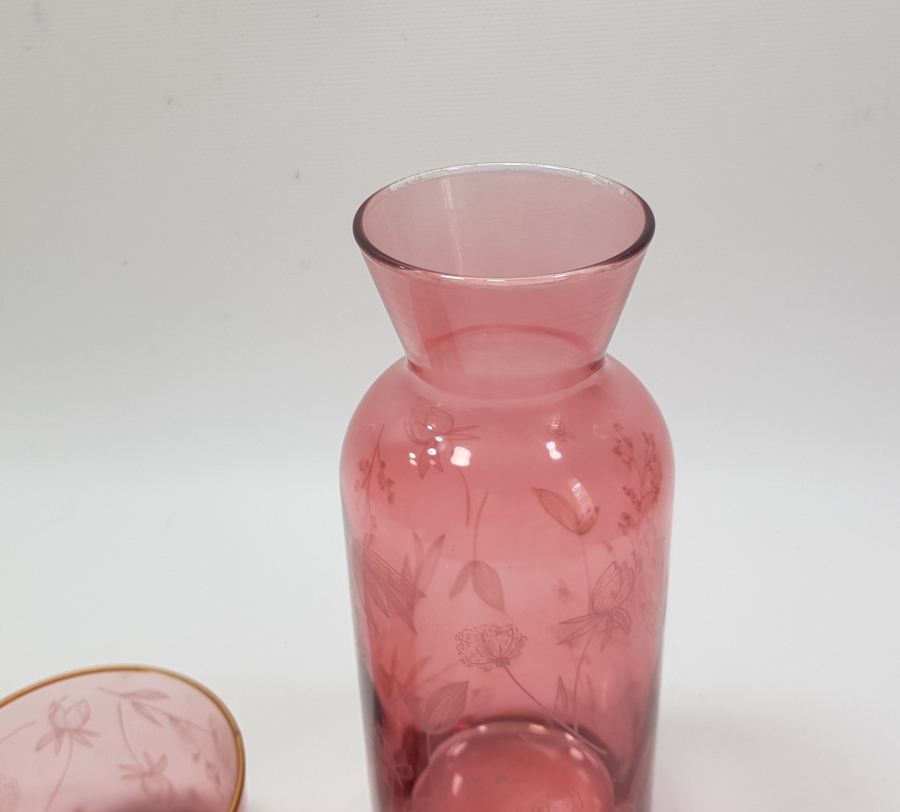 OSMANLI DÖNEMİ GECE SÜRAHİSİ VE BARDAĞI