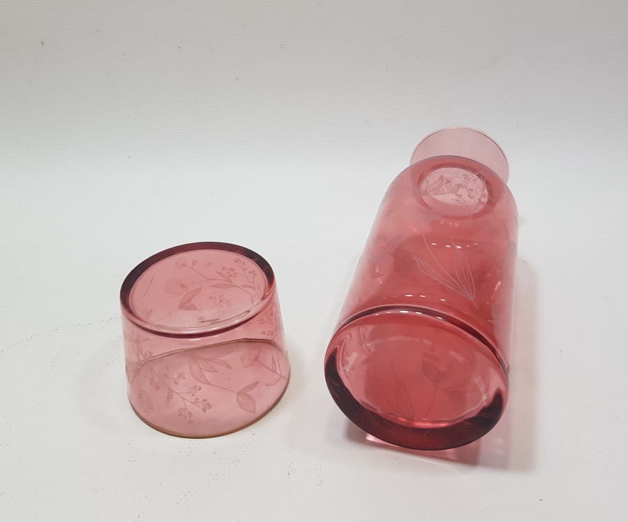 OSMANLI DÖNEMİ GECE SÜRAHİSİ VE BARDAĞI