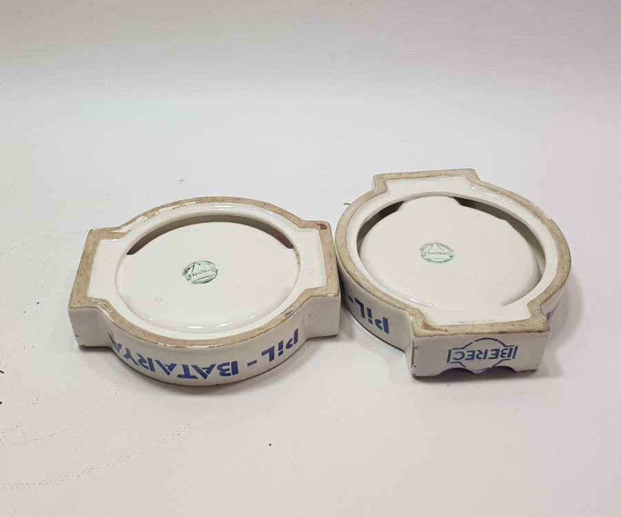 ANTİKA BİR ÇİFT BEREC MARKA PROMOSYON KÜL TABLASI