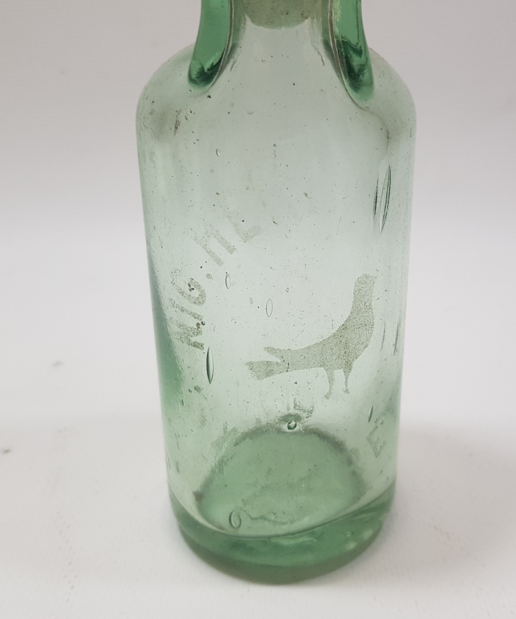 OSMANLI DÖNEMİ BİLYALI GAZOZ ŞİŞESİ