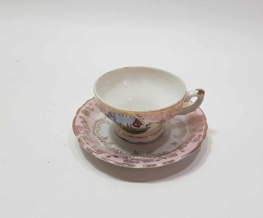 OSMANLI DÖNEMİ SULTAN AHMET CAMİ GÖRSELLİ KAHVE FİNCANI