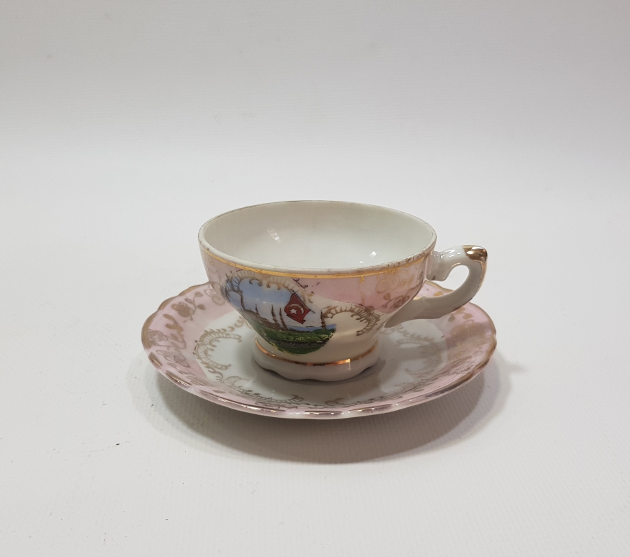 OSMANLI DÖNEMİ SULTAN AHMET CAMİ GÖRSELLİ KAHVE FİNCANI