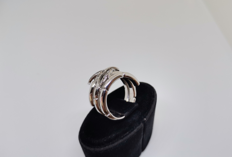 BUĞDAY BAŞAĞI TASFİRLİ PIRLANTA YÜZÜK