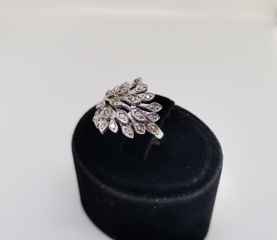 ÇALI MODELİ PIRLANTA TAŞLI YÜZÜK