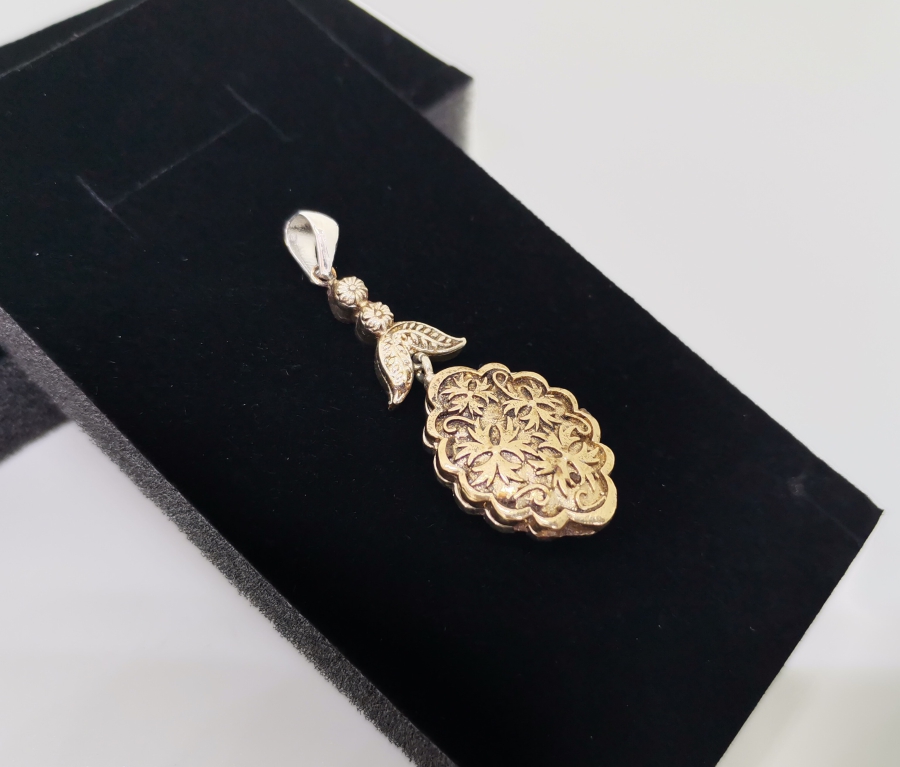 ELMAS TAŞLI HÜRREM MODELİ KOLYE UCU