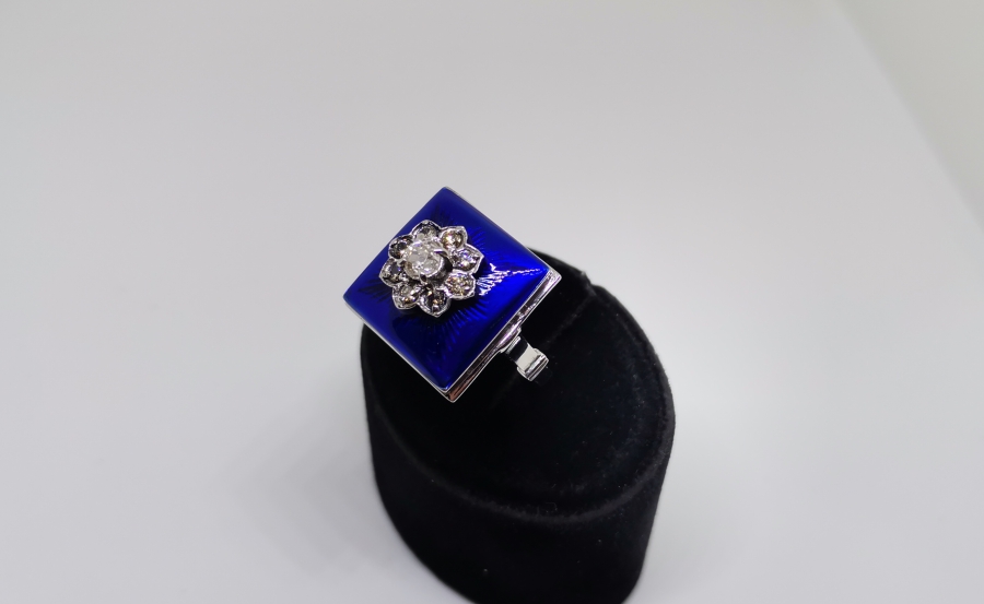 MİNE İŞÇİLİKLİ ÖZEL YAPIM PIRLANTA TAŞLI YÜZÜK