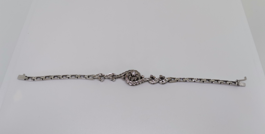 SALYANGOZ MODEL PIRLANTA TAŞLI BİLEZİK