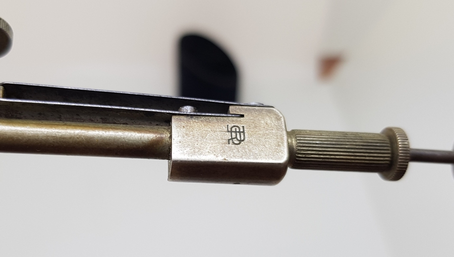 ÜZERİ CONSTANTİNOPLE YAZILI OSMANLI DÖNEMİ ÇOK NADİR MÜHENDİS PERGELİ