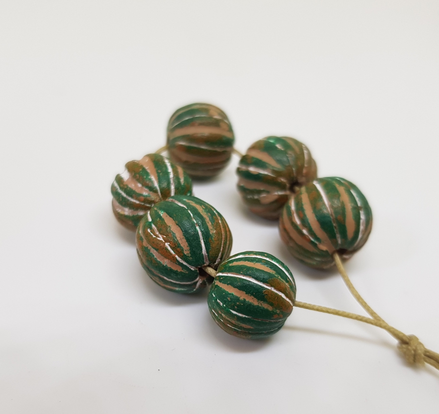 OSMANLI DÖNEMİ ÇOK NADİR GUBAR-I ŞERİF TESPİH TANELERİ